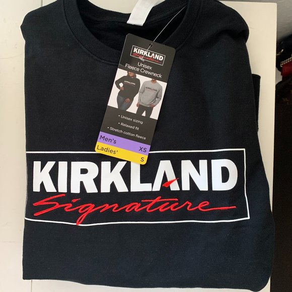 kirkland signature crewneck sweatshirt